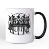 Girls Will Be Girls Personalized Mug, Witchy Halloween Gift with Custom Name for Empowered Women