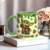 Glaxy Star The Child Too Cute I Am - Personalized The Force Accent Mug NL122