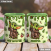 Glaxy Star The Child Too Cute I Am - Personalized The Force Accent Mug NL122