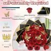 Glitter Artificial Rose Bouquet for Gifts and Decoration
