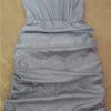 Glitter Strapless Corset Mini Dresses