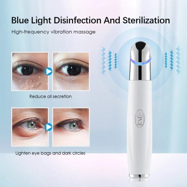 Glow Revive 4-In-1 Eye And Lip Massager Heated Vibration Therapy