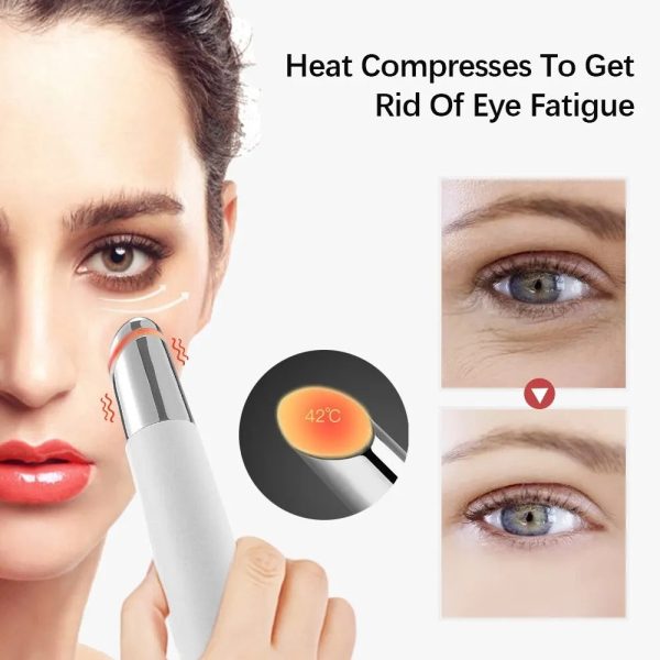 Glow Revive 4-In-1 Eye And Lip Massager Heated Vibration Therapy