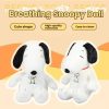 Glowing Breathing Snoopy Plush – Soft Sleep Aid Toy for Kids