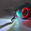 Glowing Retractable Dog Leash And Flashlight