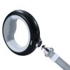 Glowing Ring Retractable Dog Leash And Flashlight
