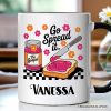 Go Spread It Christian Personalized Mug, Cute Gospel Jam and Toast Gift with Custom Name