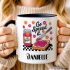 Go Spread It Christian Personalized Mug, Cute Gospel Jam and Toast Gift with Custom Name
