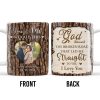 God Blessed The Broken Road That Led Me Straight To You - Personalized Custom Coffee Mug - CPL217_MG