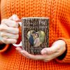 God Blessed The Broken Road That Led Me Straight To You - Personalized Custom Coffee Mug - CPL217_MG