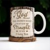 God Blessed The Broken Road That Led Me Straight To You - Personalized Custom Coffee Mug - CPL217_MG
