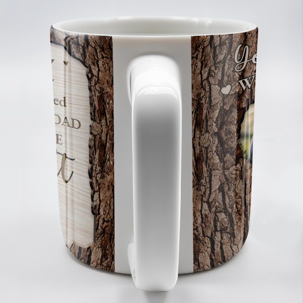 God Blessed The Broken Road That Led Me Straight To You - Personalized Custom Coffee Mug - CPL217_MG