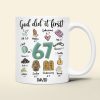 God Did It First - Personalized White Ceramic Mug - Gift For Christian HH01