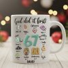 God Did It First - Personalized White Ceramic Mug - Gift For Christian HH01