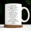 God Gave Me You, Binding Us Together As One, With Green Leaves - Personalized Custom Coffee Mug - HSB040_MG