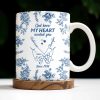 God Knew My Heart Needed You Floral Love Mug - Personalized Custom Coffee Mug - CPL413_MG