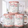 God Knew My Heart Needed You, Hand Holding Design - Personalized Custom Coffee Mug - CPL1305_MG