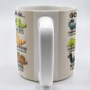 God Says I Am Handsome, Accepted, Bold, Dinosaurs and Bible Verses - Personalized Custom Coffee Mug - KID078_MG