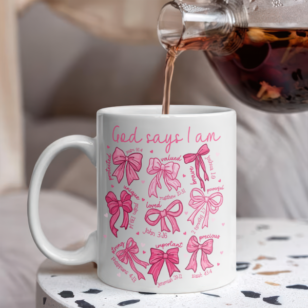 God Says I Am Mug TH10 894801