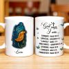 God Says I Am UNIQUE, SPECIAL, LOVELY, Angel Wing and Butterflies - Personalized Custom Coffee Mug - FTH048_MG