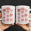 God Says I'm Loved, Unique, Strong, Protected, Bows and Religious Verses - Personalized Custom Coffee Mug - FTH034_MG