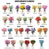 God's Promises Birth Flower Bouquet - Personalized White Edge-to-Edge Mug