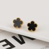 Gold Plated Five Leaf Flower Adjustable Bracelet