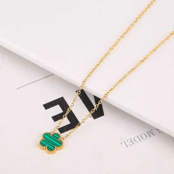Gold Plated Five Leaf Flower Adjustable Bracelet