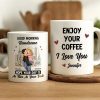 Good Morning Handsome Beautiful - Personalized Mug