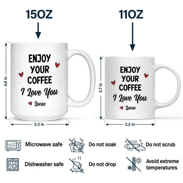Good Morning Handsome Beautiful - Personalized Mug