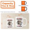 Good Morning Human Funny Style Christmas - Personalized Photo Mug