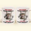 Good Morning Human Funny Style Christmas - Personalized Photo Mug