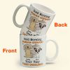 Good Morning Human Servant - Dog Version - Personalized Mug