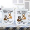 Good Morning Human Servant Custom Face Photo Cats Personslized Mug