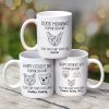Good Morning Human Servant Dog Cat Head Outline Personalized Mug