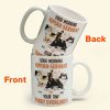 Good Morning Human Servant From Cats - Personalized Mug