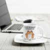 Good Morning Human Servant, Funny Cat Lover Mug, Gift For Cat Dad, Cat Mom