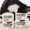 Good Morning Human Servant Personalized 3D Inflated Mug, Funny Gift For Cat Mom, Cat Dad