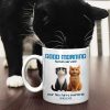 Good Morning Human Servant Personalized Mug, Unique Gift for Cat Mom Cat Dad