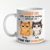 Good Morning, Our Human Servant - Cat Personalized Custom Mug - Gift For Pet Owners, Pet Lovers