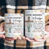 Good Morning This Is God - Personalized Mug