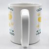 Good Morning Your Furry Overlord Dog Paw Prints Mug - Personalized Custom Coffee Mug - PET102_MG