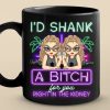 Good Vibes And Better Drinks - Bestie Personalized Custom Black Mug - Christmas Gift For Best Friends, BFF, Sisters