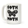 Goth Moth Coffee Mug