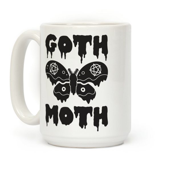 Goth Moth Coffee Mug
