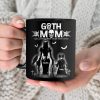 Gothic Mom And Daughter Black Mug Personalized Coffee Mug, Mother's Day Gift BLM-03qhqn150423