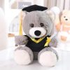Graduate Plush Dolls: Adorable Capybara, Owl & Bear Stuffed Toys