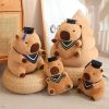Graduation Capybara Plush Toy - Cute Doctor Doll Gift for Graduates