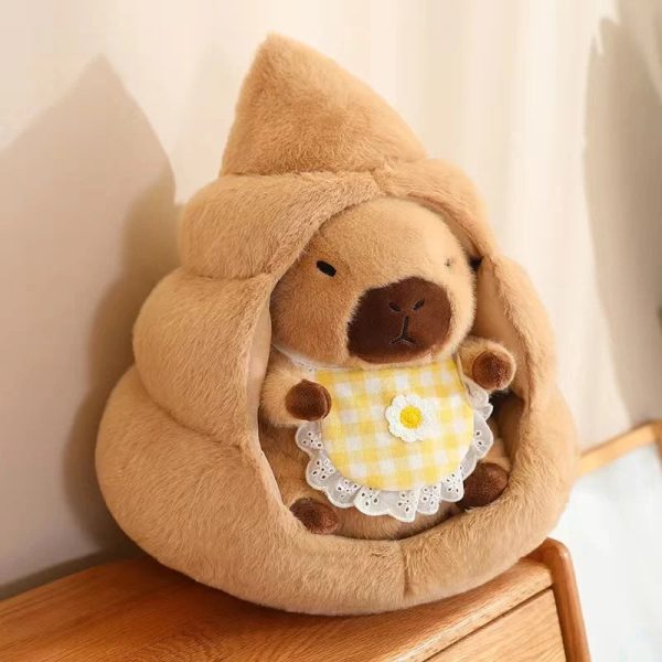 Graduation Capybara Plush Toy - Cute Doctor Doll Gift for Graduates