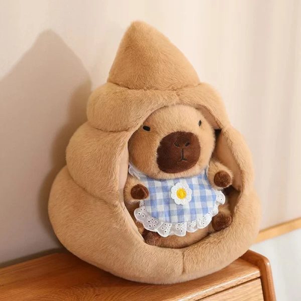 Graduation Capybara Plush Toy - Cute Doctor Doll Gift for Graduates